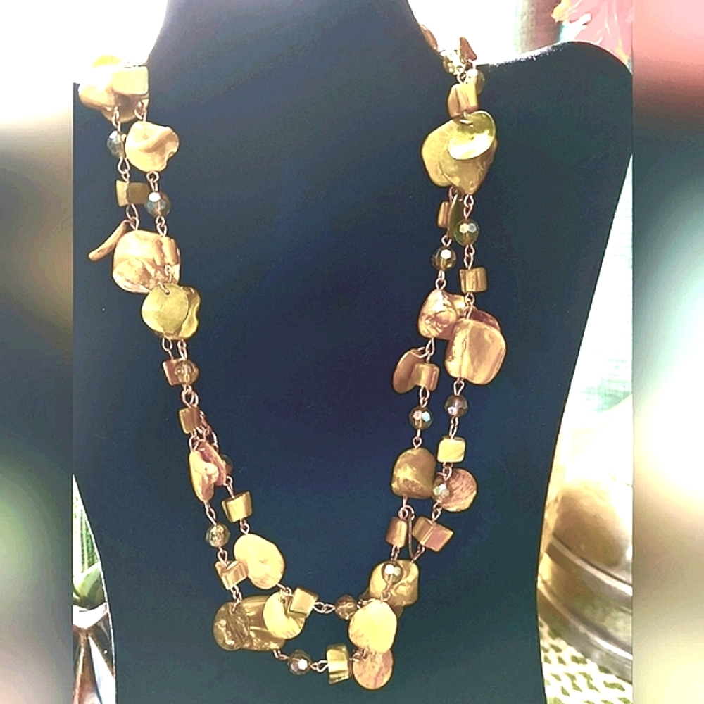 Necklace Keshi Pearls